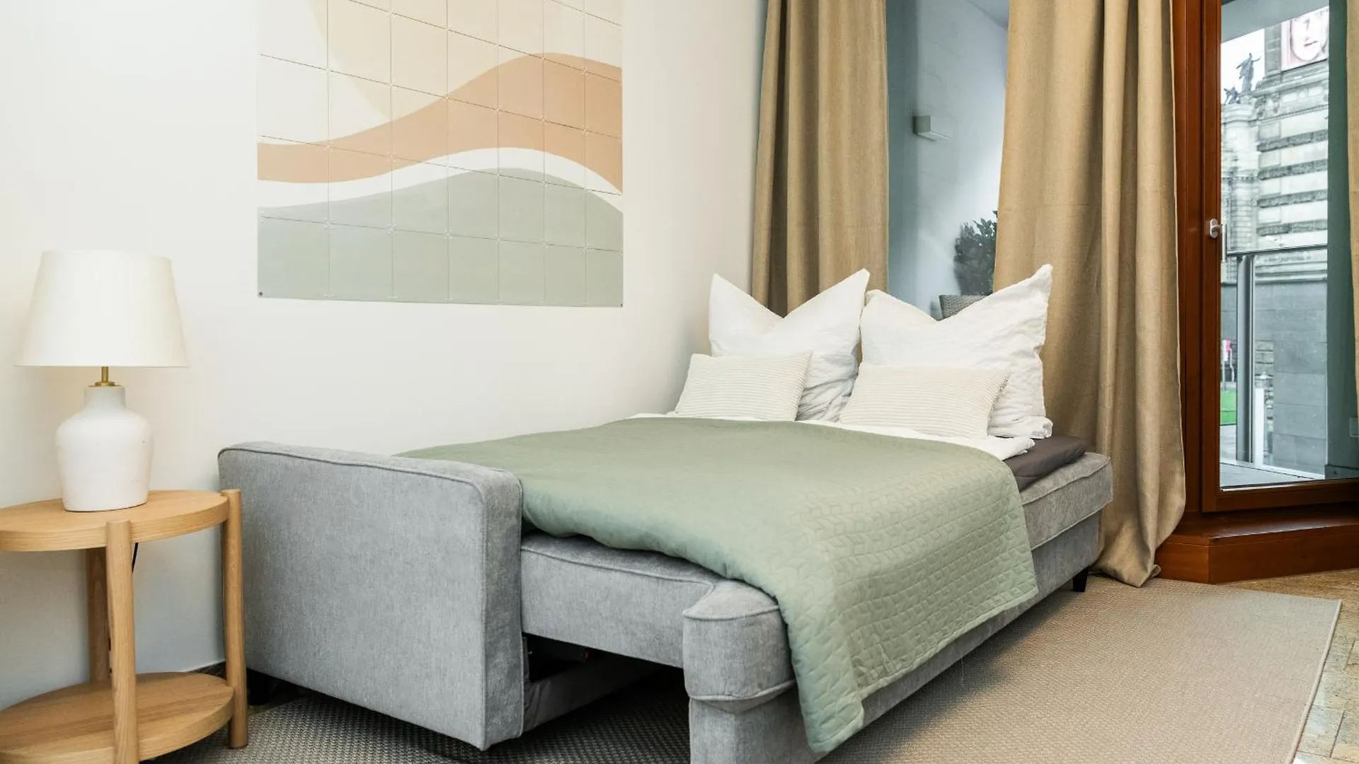 Global Living - Design Apartments I City Center I Balcony I Smart-Tv I Kitchen I Dresden